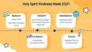 Holy Spirit Parent Update:  Monday, November 22nd, 2021